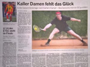 Damen 50 – knappes Ergebnis gegen den Marienburger SC