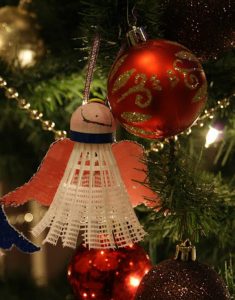 Frohe Weihnachten - Badminton