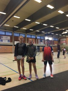 Erfolge bei den Verbandsranglisten U13-U17