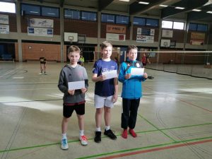 Erfolge bei den Verbandsranglisten U13-U17