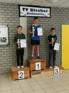 Erfolge bei den Verbandsranglisten U13-U17